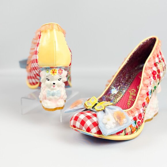 Irregular Choice Famalamb Lamb Character Heels – Size 39 /8 - Picture 1 of 7